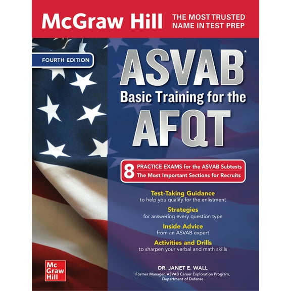 McGraw Hill ASVAB Basic Training for the Afqt, Fourth Edition, (Paperback)