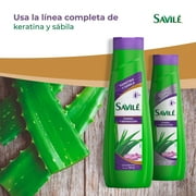 Savile Liso Keratina Shampoo and Conditioner  with Aloe Vera, Protects you Hair from Breakage, 25.36 oz, 700ml Bottle