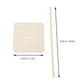 thumbnail image 2 of Miangastore Food Display Khaki 3Sets Square Shape for Home Bakery, 2 of 8