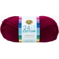 thumbnail image 1 of Lion Brand Fil de Coton 24/7-Magenta, 1 of 2