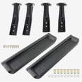 thumbnail image 2 of Pair Running Board Side Step Nerf Bar for Jeep Wrangler TJ 1997-2006 PW4511, 2 of 8
