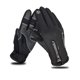 thumbnail image 2 of Guante impermeable Todos los dedos Pantalla táctil Nylon Cremallera Pelusa cálida Impermeable, 2 of 8