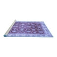 thumbnail image 2 of Ahgly Company Machine Washable Indoor Rectangle Oriental Blue Traditional Area Rugs, 2' x 4', 2 of 4