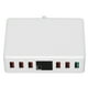 thumbnail image 4 of Cargador USB QC 3.0 de 6 puertos, estación de carga inteligente con pantalla digital de carga rápida, 100-240 V, enchufe británico de 100-240 V, 4 of 5