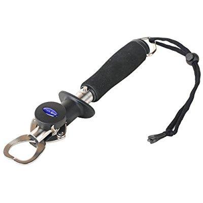 Entsport Fish Lip Gripper Fish Scales Grip Grabber Professional Fish Holder Stainless Steel
