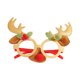 thumbnail image 2 of Gafas de disfraz creativas y divertidas, flexibles y navideñas. astas doradas, 2 of 8