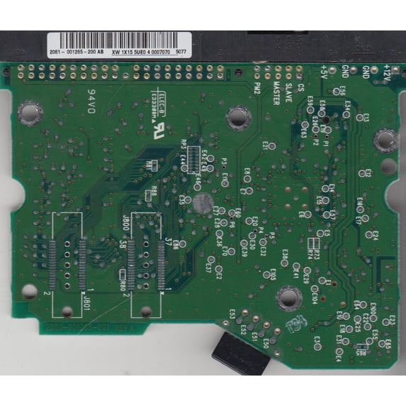 WD1600SB-01KBA0, 2061-001265-200 AB, WD IDE 3.5 PCB