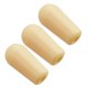 thumbnail image 3 of 10 Piezas De Plástico De 3 Vías Interruptores De Palanca Perillas Tapa Para LP Guitarra Eléctrica Accesorio 4mm Beige, 3 of 6