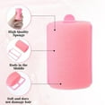 thumbnail image 4 of 13 Pieces Foam Sponge Hair Rollers,1.88 x 2.64 inch Hair Styling Curlers for Hair with Rat Tail Comb for Long Short Hair Styling,Random Color, 4 of 8