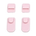thumbnail image 2 of Naturegr 2 Pairs Home Remote Control Hook Sticker Holder Self Adhesive Wall Mount Hanger, 2 of 8