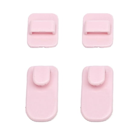 

VEAREAR 2 Pairs Home Remote Control Hook Sticker Holder Self Adhesive Wall Mount Hanger