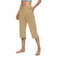 thumbnail image 2 of MKLEKYY Leggins push up mujer Pantalones tres cuartos casuales cómodos para uso diario para verano Opciones de fácil cuidado y estilo para atuendos versátiles, 2 of 4