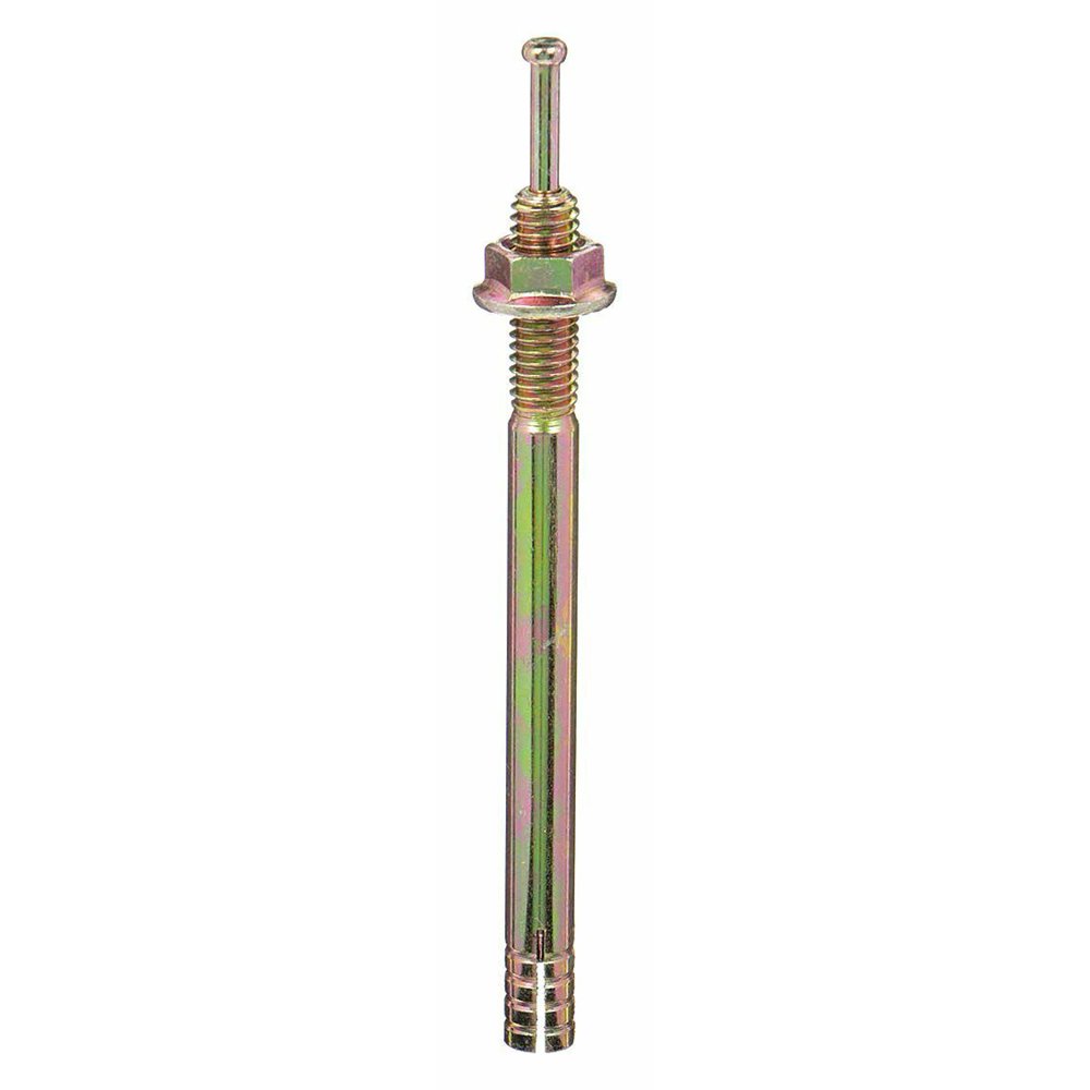 Fabory Hex NutHead Hammer Drive Pin Anchor, 6"L x 3/4" Dia., 4 PK