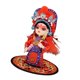 thumbnail image 2 of Estatua de muñeca china, manualidades decorativas para el hogar, adorno de mesa, escultura de estilo chino para centros de mesa, estantería y oficina Mulán, 2 of 8