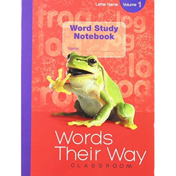 Pre-Owned WORDS THEIR WAY CLASSROOM 2019 LETTER NAME VOLUME 1, 9781428441873, 1428441875, Paperback,