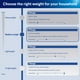 thumbnail image 5 of Forro de cortina de ducha CLOROX Premium a rayas, impermeable, 5 of 9