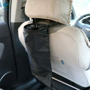 Deago 4Pcs Car Trash Bags Car Trash Can Hanging Detachable Garbage Bag Back Seat Car Garbage Bag for Outdoor Traveling Home Use Car Storage Bags