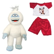 Plush Gear Steve The Snowbeast with Reindeer PJ for Stuffed Animal Outfit - 16 inch Make Own Plushie Teddy Bear Adorable Clothes, Gift for Kids