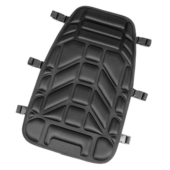unbranded Asiento Acolchado Negro Para Motocicleta Atv Con Resistente Y Transpirable