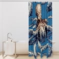 thumbnail image 2 of Octopus Waterproof Shower Curtain Set with Hook, Printed Design for Bathroom Decoration - Shower Curtain Sets, 2 of 5