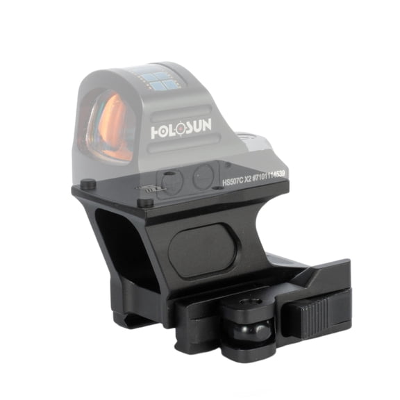 Monstrum Hypergrip Red Dot Riser Mount with QD Quick Release | Compatible with RMR Footprint | 1.93" Center Height