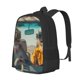 thumbnail image 1 of Easygdp Desert Monkeys Drive Mochila de Gran Capacidad Minimalista Ideal para Escuela, Viajes y Uso Diario, 1 of 6