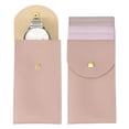 thumbnail image 1 of Uxcell 6 Pcs Bolsa de Reloj de Cuero, 5.1 x 2.8" Funda de Viaje Portátil para Reloj, Rosa Oscuro/Rosa/Púrpura, 1 of 6