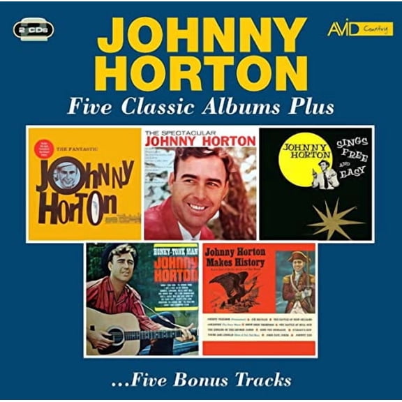 Johnny Horton - Five Classic Albums Plus [CD]