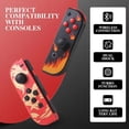 thumbnail image 3 of Wireless Joypad Controllers for Nintendo Switch, Turbo & Wake-Up Function, Motion Control - Hot Red Orange, 3 of 6