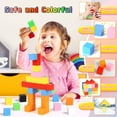 thumbnail image 2 of UUSUOO 64 PCS Magnetic Blocks, Magnetic Building Blocks for Kids Ages 4-8, Montessori Toys, Magnetic Cubes,Christmas Gifts Preschool STEM Educational Sensory Magnet Toys for Kids 1-3, 2 of 8