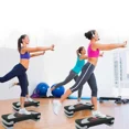 thumbnail image 3 of ZENSTYLE 30" Adjustable Workout Aerobic Stepper in Fitness & Exercise Step Platform Trainer Stepper w/Risers Black-Gray, 3 of 8