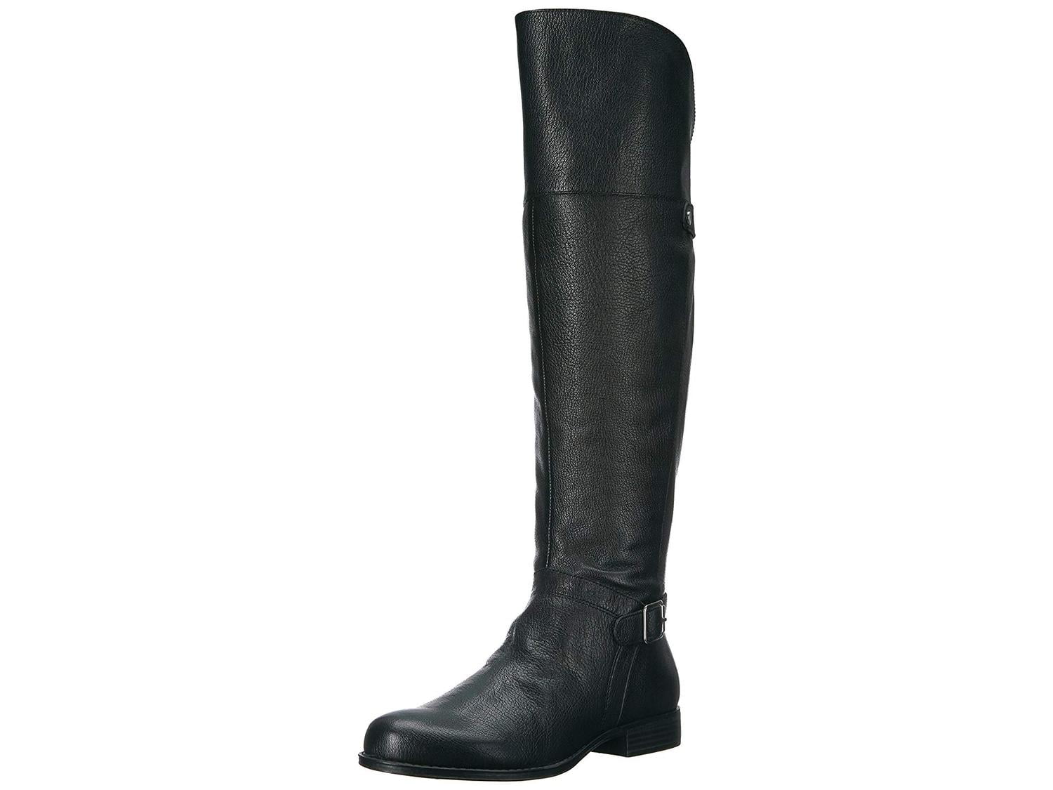 naturalizer january wide calf riding boot