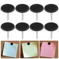 thumbnail image 1 of COOPHYA 200 Pcs Épingles à Ongles Décoratives en Forme de Roue pour Bureau Alliage d'Aluminium Noir, 1 of 8