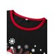 thumbnail image 5 of Pijamas navideños familiares a juego, pelele para bebé/camiseta de manga larga con estampado de árbol de Navidad y ciervos y pantalón a cuadros., 5 of 10