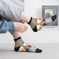 thumbnail image 2 of Rocae Hello Fall Gnomes for Premium Adult Socks,Comfortable, Breathable, and Durable Socks, Perfect for Everyday Wear, 2 of 7