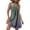 Dark Green, variant on WTOBBY Women's Fashion Casual Printed V-Neck Button Vest Sleeveless Dress with Pocket, Floral Print for Summer Wear, Airy and Stylish Design for Vacation and Everyday Use,Black L