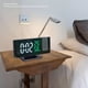 thumbnail image 3 of Proyección De Despertador, Reloj De Alarma Digital Multifunción Cuatro Niveles Brillo Para El Hogar, 3 of 7