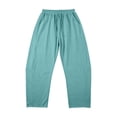 thumbnail image 6 of ibiyuan Dress Pants Women High Elastic Waisted Womens Palazzo Pants Comfy Trousers for Women Drawstring Lounge Pants with Pockets Vacation Outfits, 6 of 6