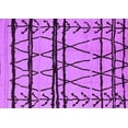 thumbnail image 1 of Ahgly Company Indoor Rectangle Solid Purple Modern Area Rugs, 7' x 10', 1 of 4