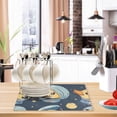 thumbnail image 6 of Dish Drying Mat Microfiber Kitchen Dish Pad Counter Absorbent Drainer Rack 12"x18" Cute Astronaut Duck Head, 6 of 6