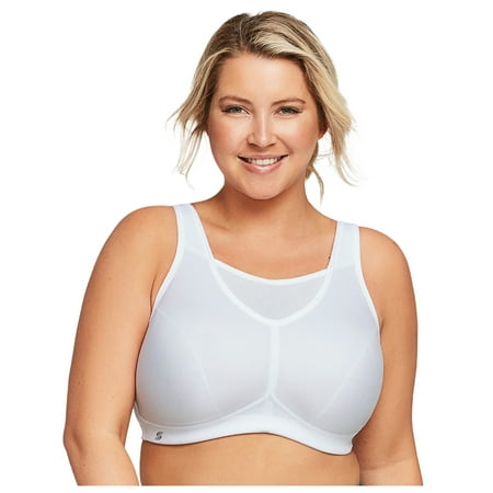 

Glamorise Full Figure Plus Size No-Bounce Camisole Sports Bra Wirefree #1066