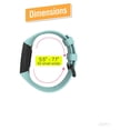 thumbnail image 6 of Zodaca Silicone Watch Band Compatible with Fitbit Charge 3, Charge 3 SE (Small), and Charge 4, Fitness Tracker Replacement Bands, Mint Green, 6 of 9