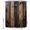 Dark Brown Tan, variant on Shower Curtains for Bathroom, Black Brown Board Waterproof Fabric Shower Curtain, Vintage Chic Shabby Wooden Grain Decorative Bathroom Curtain for Bathtub, 36"x72", No Hooks Included