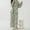 Green, variant on YHAJDS Plus Size Pajama Set for Women Pullover Round Neck Graphic Print Top Lounge Wear Home Outfit