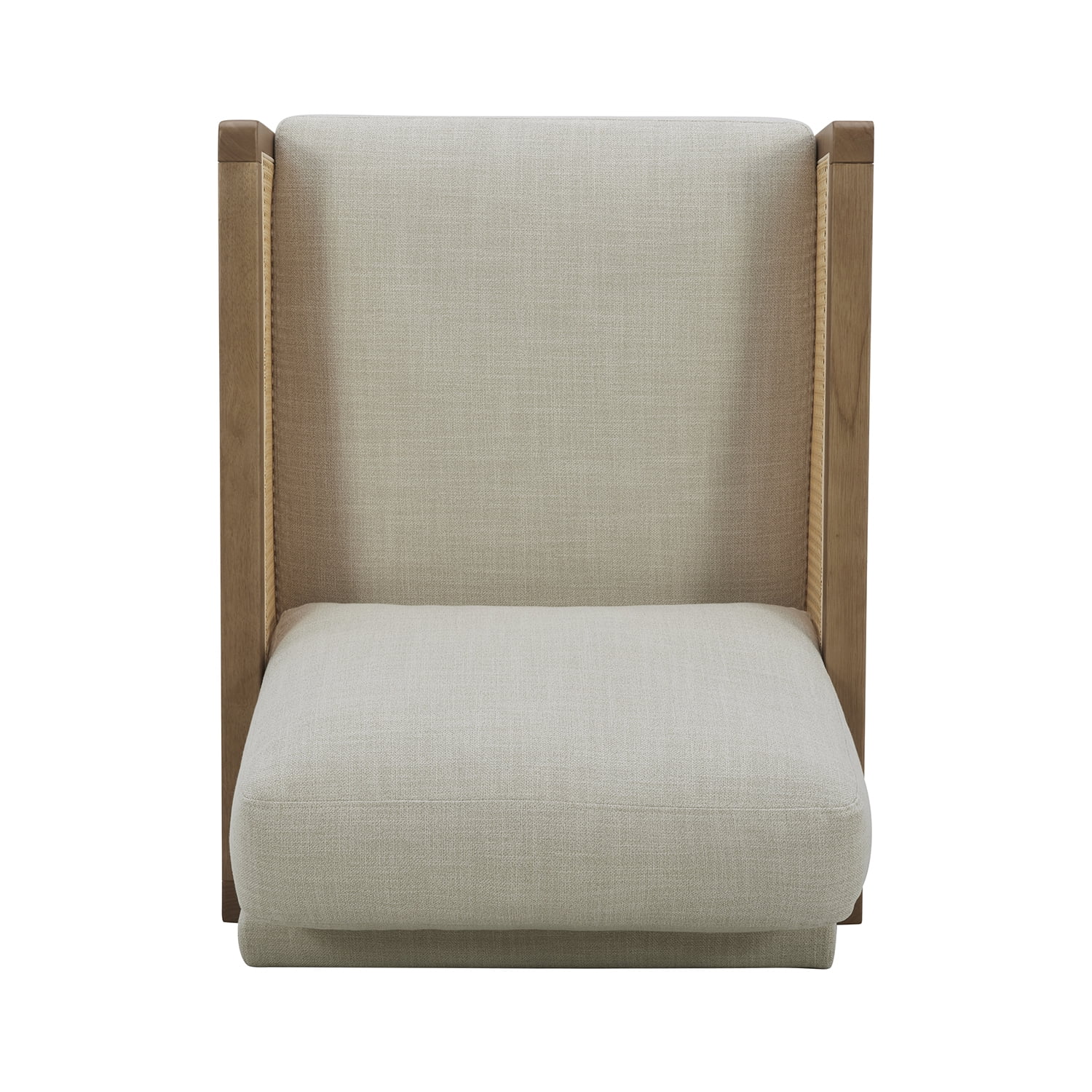 Better Homes & Gardens Springwood Caning Accent Chair, Light Honey Finish
