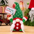 thumbnail image 2 of 2 gnomos navideños de peluche con sombrero doblado: decoración enana elfa sueca para escritorio, repisa, árbol, ventanal: decoración navideña ideal y regalo de cumpleaños., 2 of 7