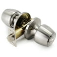thumbnail image 6 of Villar Home Designs Door Knob Versa Satin Nickel Privacy 8 Pack, 6 of 8