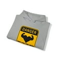thumbnail image 4 of Danger Not for the Weak Unisex Heavy Blend Hooded Sweatshirt, 4 of 4