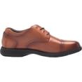 thumbnail image 6 of Nunn Bush Mens Pro Cap Toe Oxford with Kore Slip Resistant Comfort Technology, Cognac 10 m, 6 of 8