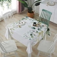 thumbnail image 3 of Sage Green Eucalyptus Tablecloth Square Table Cloth 54x54, Waterproof Tablecloth Outdoor Table Cloth, Pastoral Watercolor Leaf Fruit Washable Table Cover for Kitchen Dining Party, 3 of 8